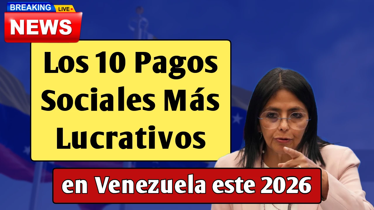 Los 10 Pagos Sociales Más Lucrativos en Venezuela