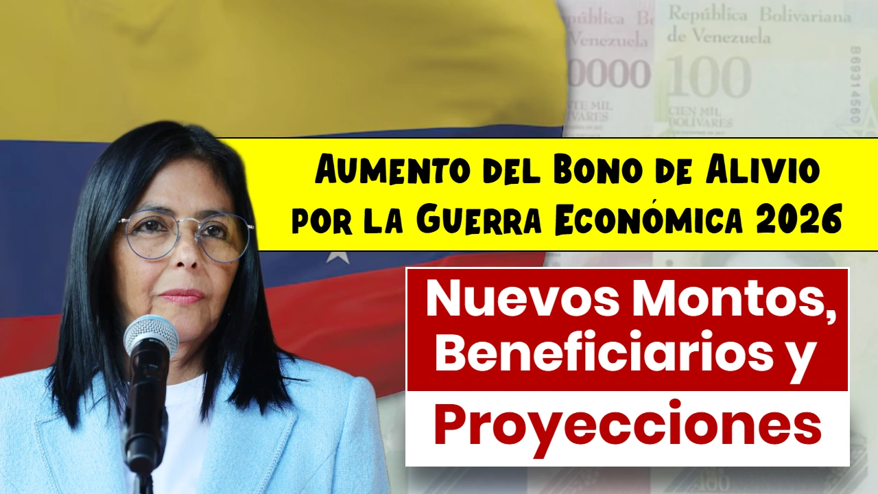 Aumento del Bono de Alivio por la Guerra Económica