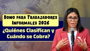 Bono para Trabajadores Informales