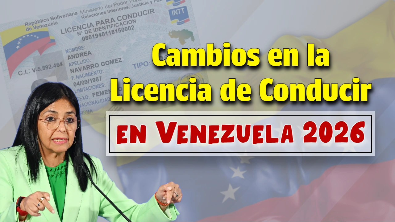 Cambios en la Licencia de Conducir