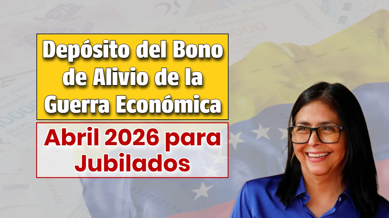 Depósito del Bono de Alivio de la Guerra Económica