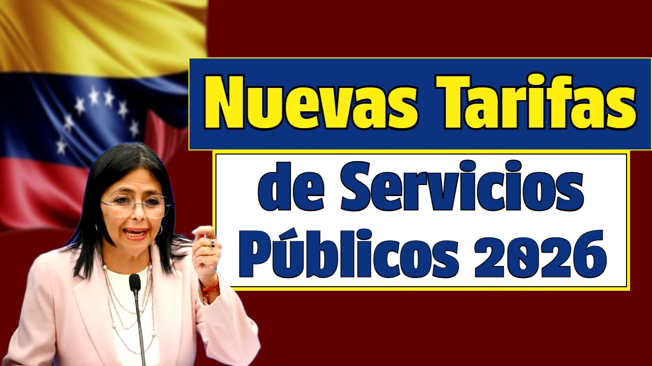 Nuevas Tarifas de Servicios Públicos 2026