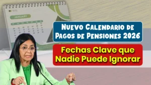 Nuevo Calendario de Pagos de Pensiones