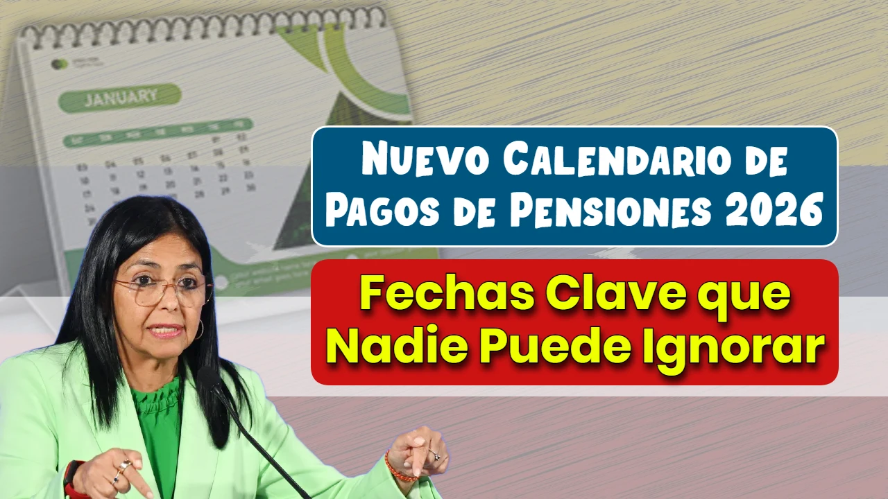 Nuevo Calendario de Pagos de Pensiones