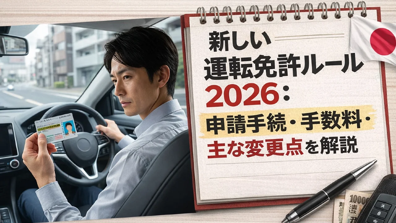 新しい運転免許ルール